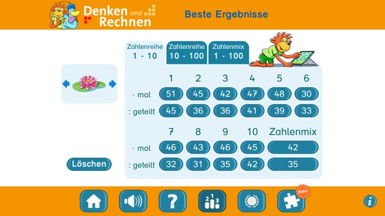 Denken und Rechnen – Einmaleins trainieren screenshot-3