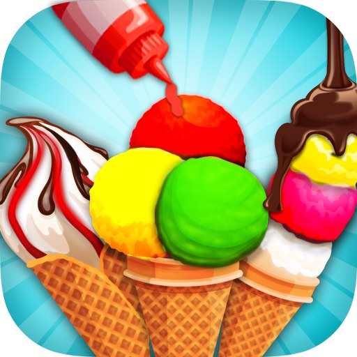 Rainbow Ice Cream Cone Maker! Sweet & Tasty Treat icon