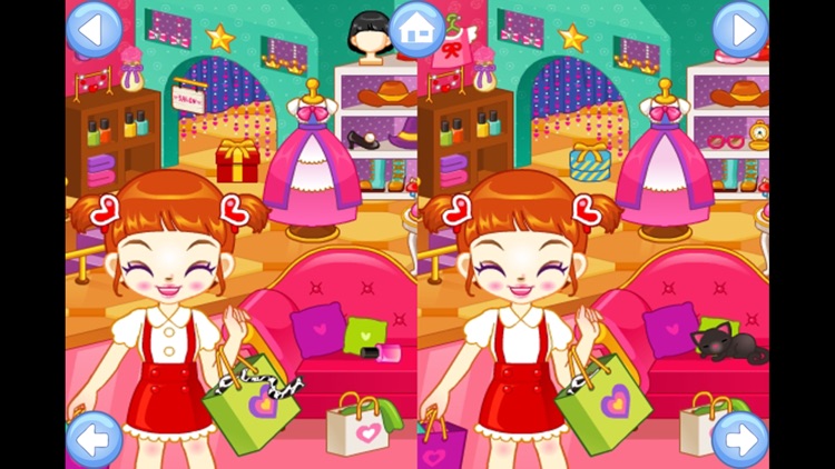 Girl Spot Differences Games -  What's Difference