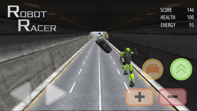 Robot Racer : Endless Mecha Fighting on Highway screenshot-3