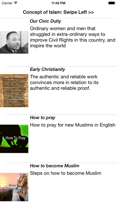 How to cancel & delete Concept of Islam from iphone & ipad 1