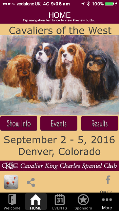 How to cancel & delete Cavalier Specialty Dog Show. from iphone & ipad 2