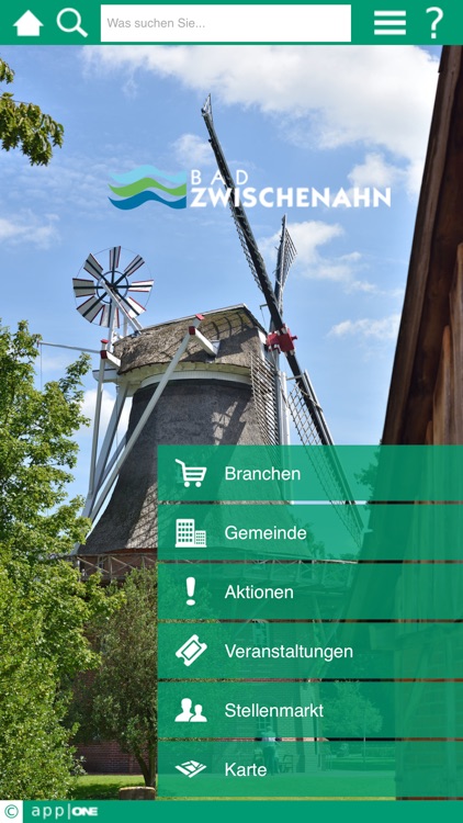 Bad Zwischenahn app|ONE