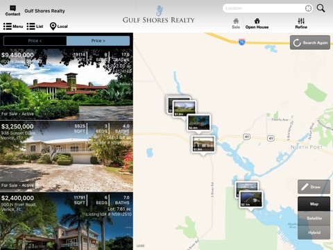 Gulf Shores Realty for iPad screenshot 2