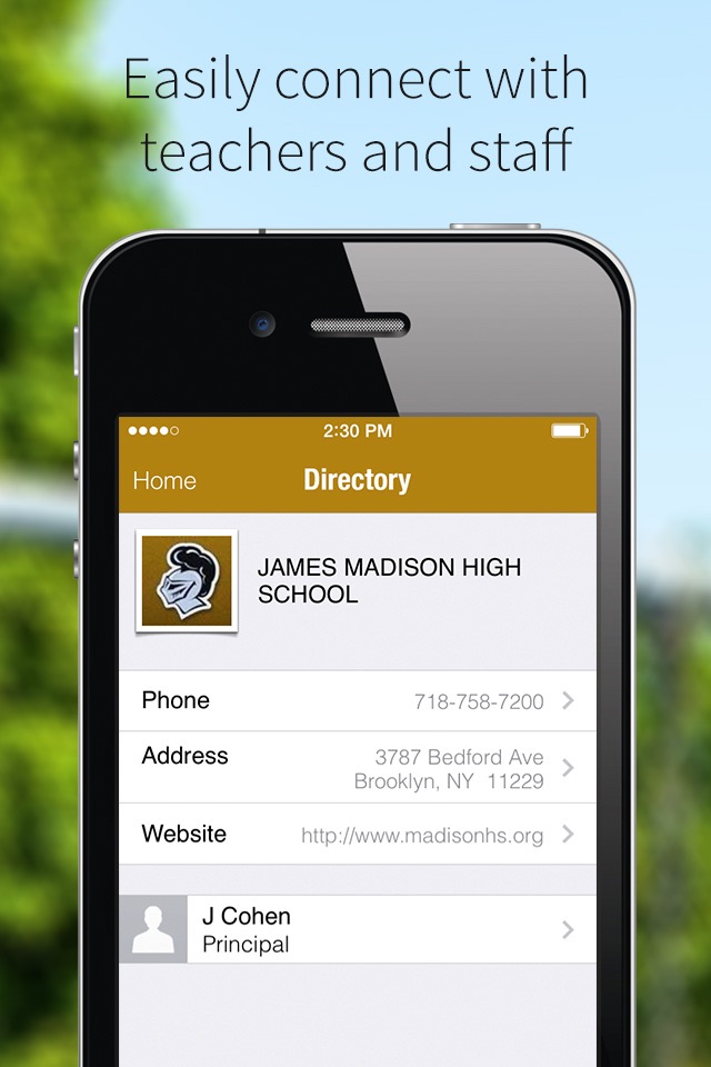 James Madison HS screenshot 2