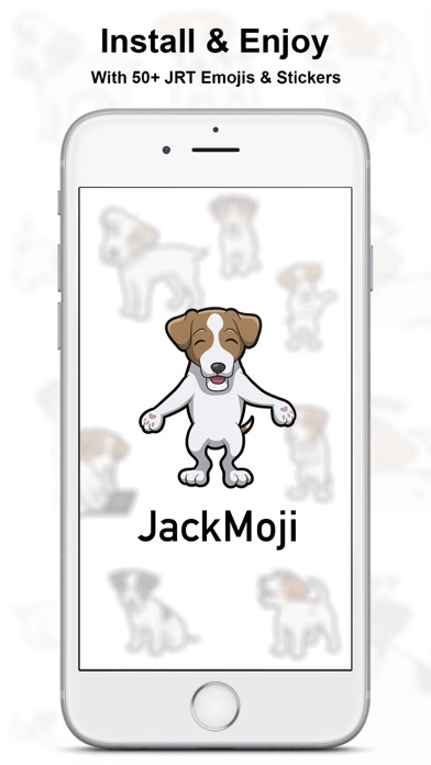 JackMoji - Jack Russell Emoji & Stickers Screenshot 3