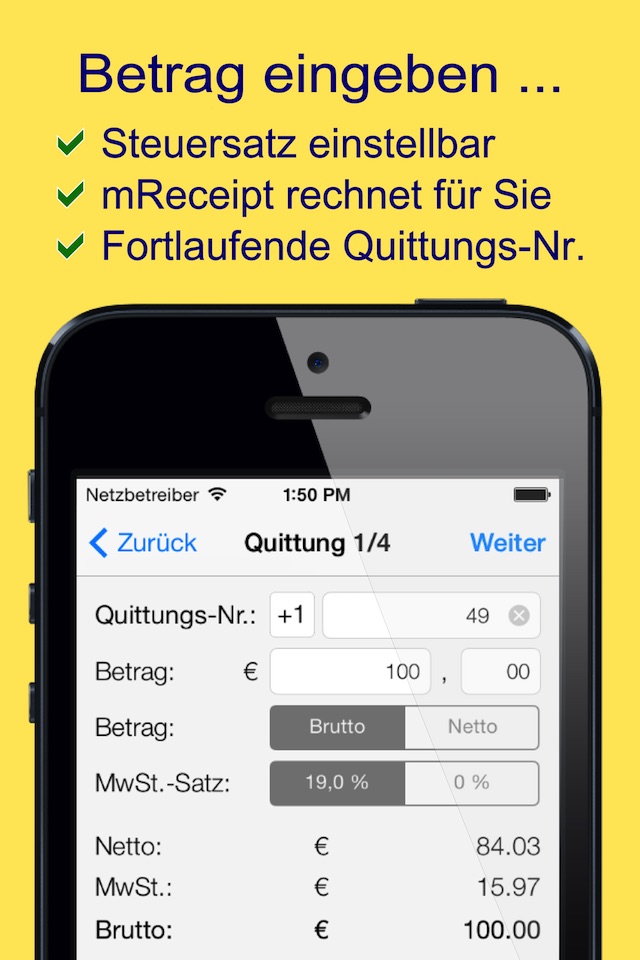 mReceipt PLUS - The Receipt App screenshot 2