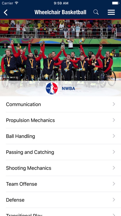 Team USA Mobile Coach
