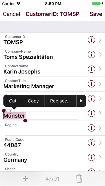 Access Mobile Database Client screenshot-3
