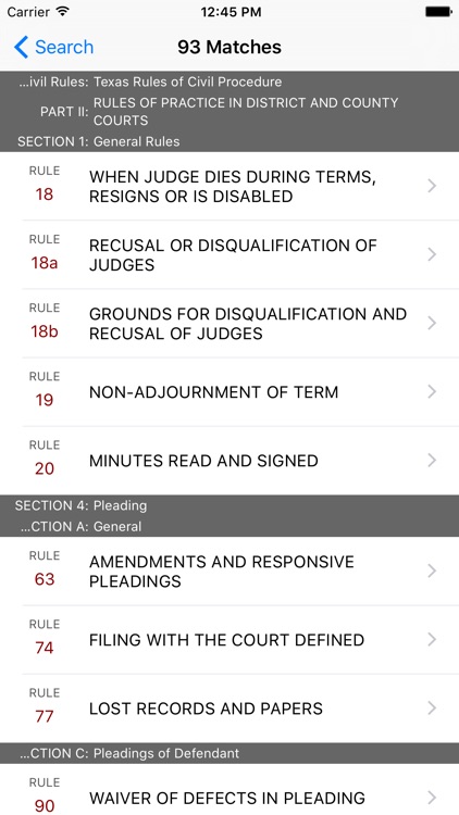 Texas Rules of Civil Procedure (LawStack's TX Law) screenshot-4