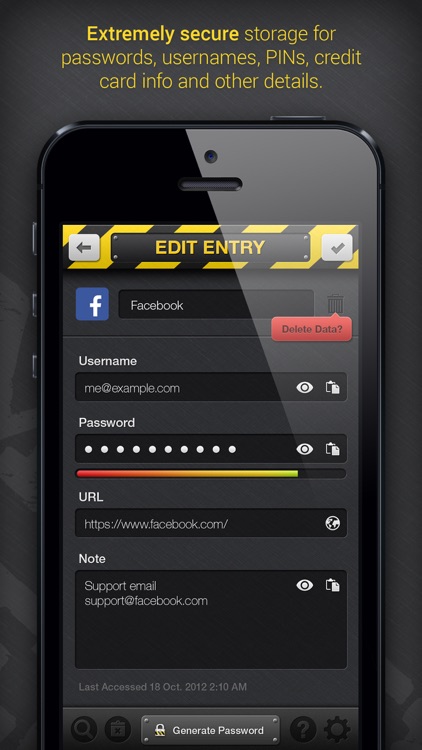 Vault - Secure Secret & Private Password Manager