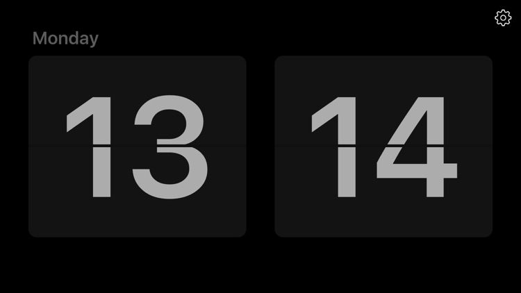 Flip Clock - minimalism digital alarm clock no ads screenshot-4