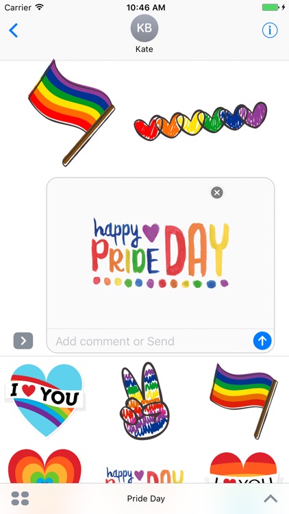 Pride Day Stickers