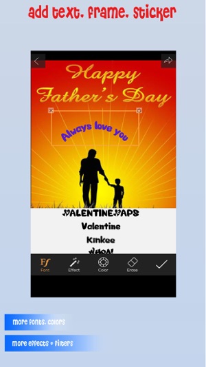 Father's Day Cards - Photo Frames Creator & Quotes(圖4)-速報App