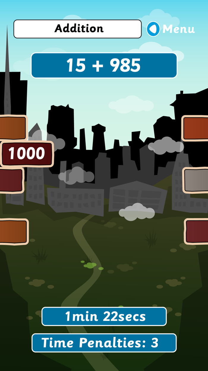 Wipeout Wall Addition  Subtraction