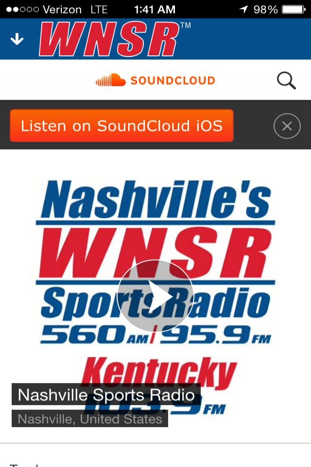 Nashville Sports Radio screenshot 2