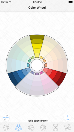 Resultado de imagem para Color Wheel - Basic color schemes app