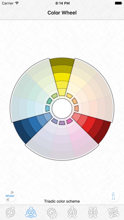 Color Wheel - Basic color schemes