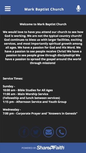 Mark Baptist Church(圖1)-速報App