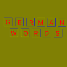 Activities of GermanWords