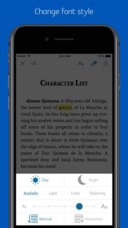 Don quixote - sync transcript, quiz screenshot-4