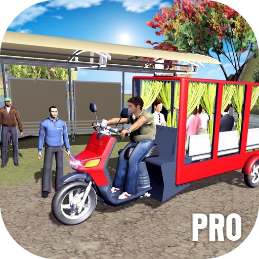 Crazy Rickshaw Driver Pro icon