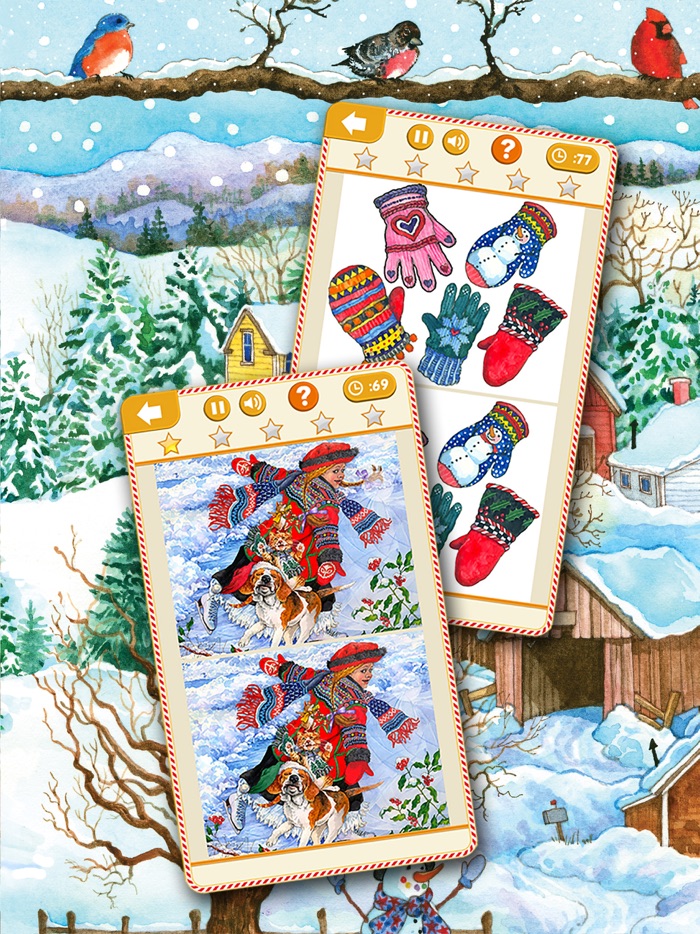 Find the Difference Games Christmas Edition