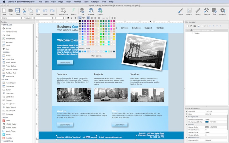 Quick 'n Easy Web Builder 5 thumbnail 3