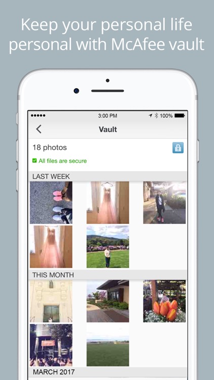 McAfee Mobile Security - Vault and Contacts Backup