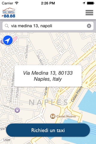 Taxi Napoli 8888 screenshot 2
