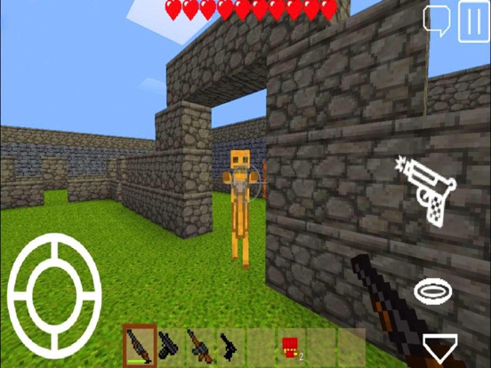 Pixel Block Gun 3D на iPad