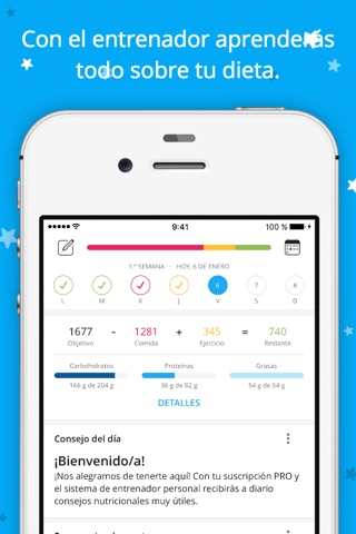 YAZIO Calorie Counter & Diet screenshot 2