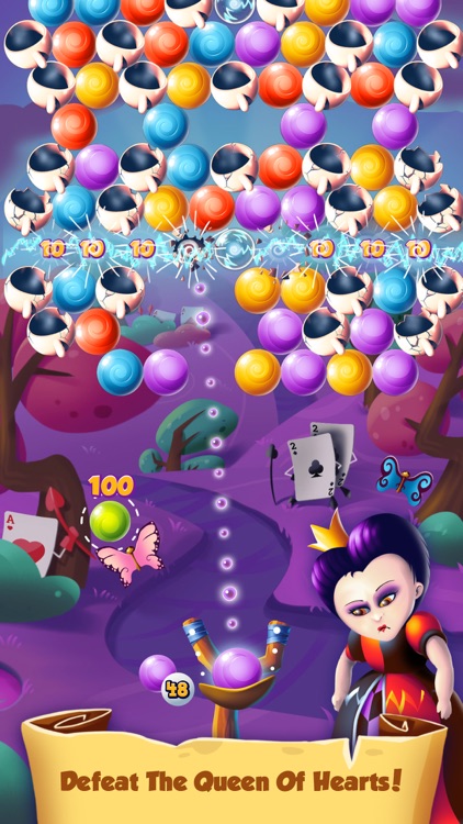 Alice Bubble Pop in Wonderland screenshot-3