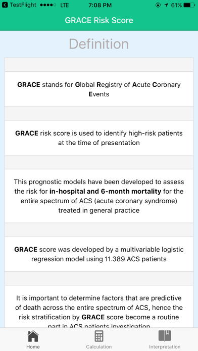 Grace Risk Score For Acs Apps 148apps