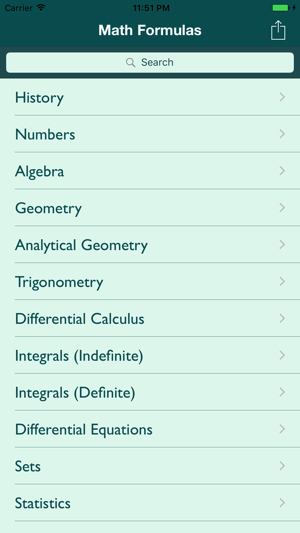 Math Formulas .