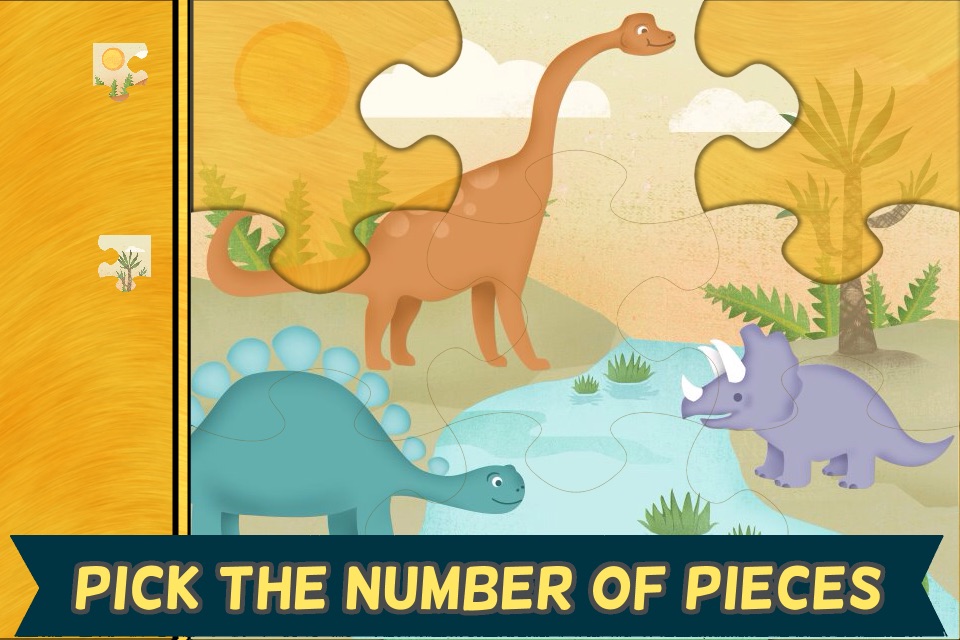 Dinosaur Games for Kids: Puzzles screenshot 2