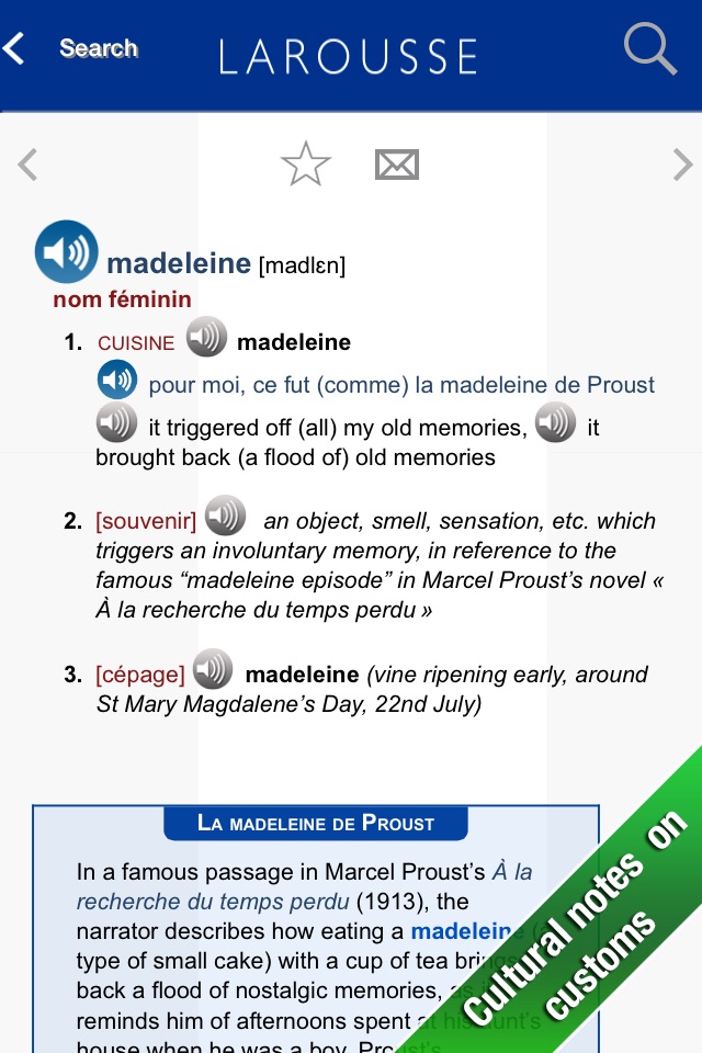 Grand Dictionnaire anglais-français Larousse screenshot 3