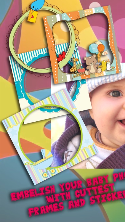 Baby Photo Frames & Stickers – Cute Camera Editor