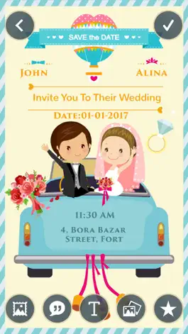 Game screenshot Wedding Invitation & Greeting Cards Maker apk