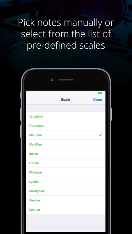 Midiflow Scales – Note remapper for Audiobus 3