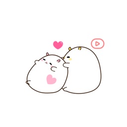 Hamsoji - Fat & Lazy Hamster Animated Gif Stickers