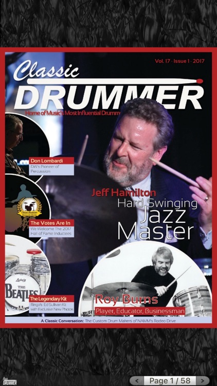 Classic Drummer Magazine