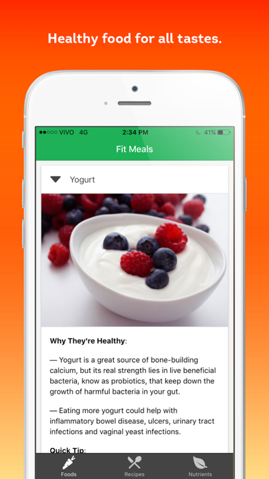 Fit Meals - healthy recipes and diet ingredientsのおすすめ画像5