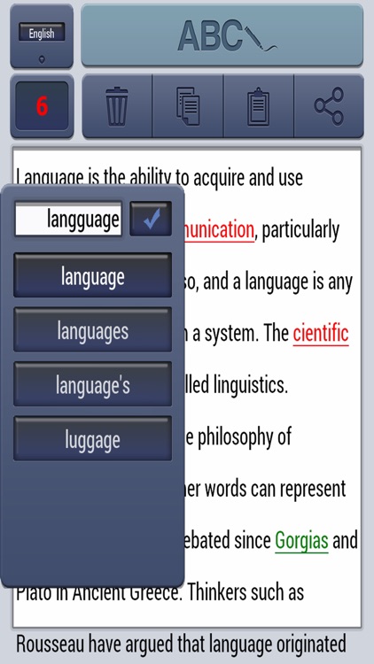 Spell Check - 11 languages