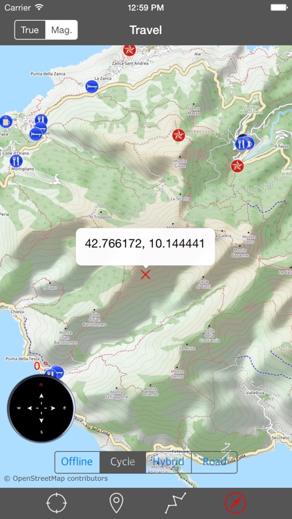 ELBA ISLAND – GPS Travel Map Offline Navigator