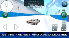 Game screenshot Snow Glide Car Driver apk