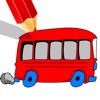 Coloring Book Games Paint Bus Version