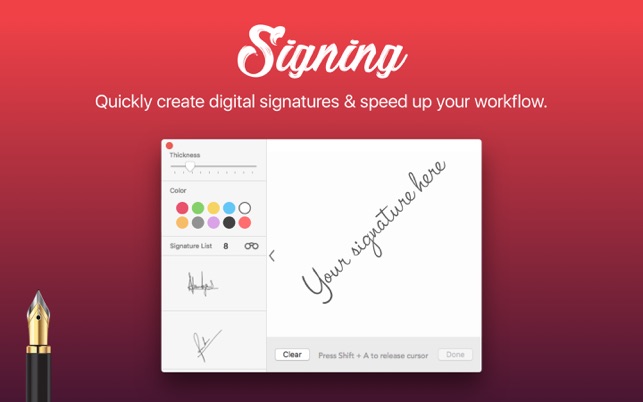 Signing - Digital Signature