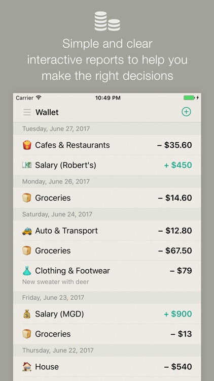 CashSync - Expense and Income tracking with sync