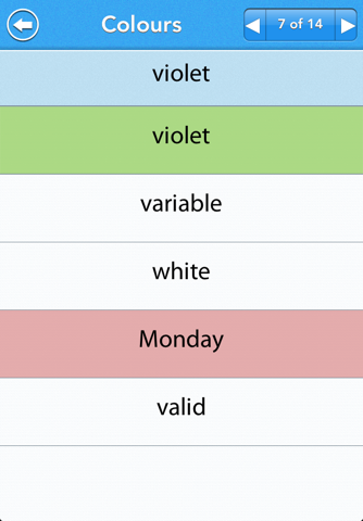 GCSE French Vocab - Edexcel screenshot 4